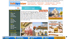 Desktop Screenshot of delhiagrajaipur.com